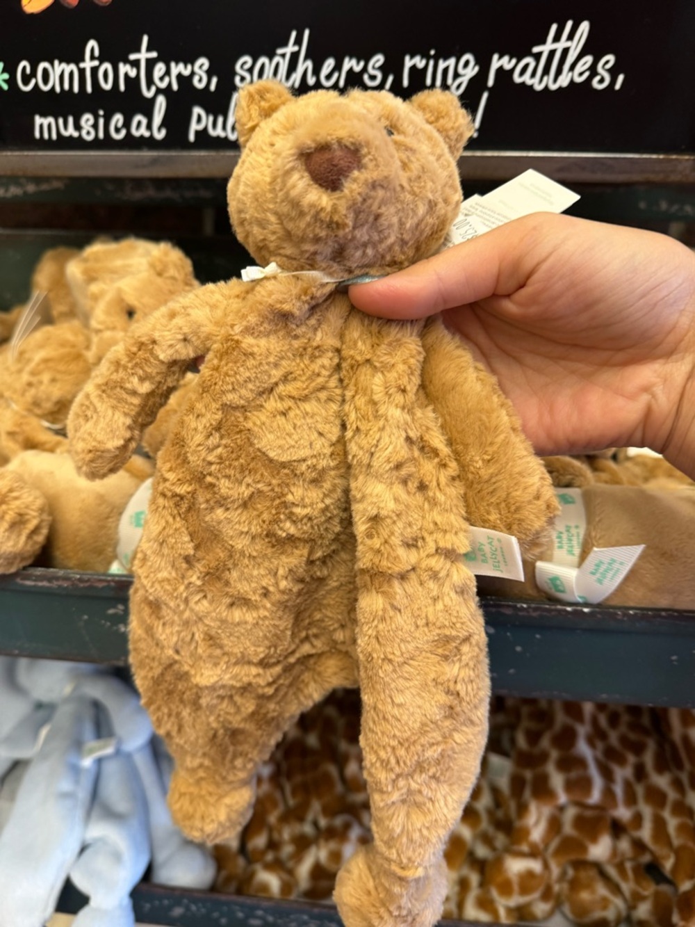Jellycat Bartholomew Bear Comforter - Picture 4 of 4